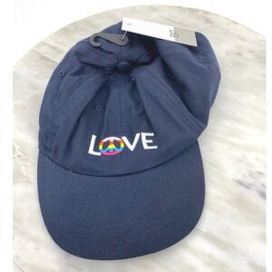 BR Love Peace Sign Baseball Cap‎ Hat Embroidered Adjustable Womens